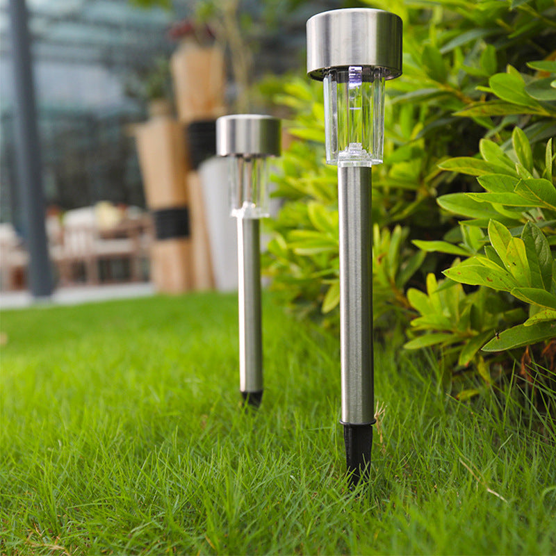 Solar Waterproof Stainless Steel LED Landscape Light for Outdoor Garden