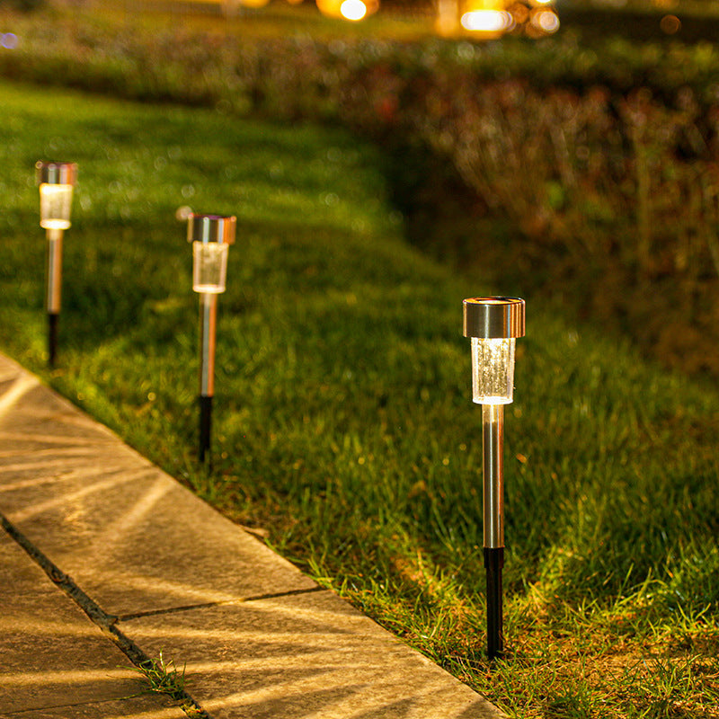 Solar Waterproof Stainless Steel LED Landscape Light for Outdoor Garden