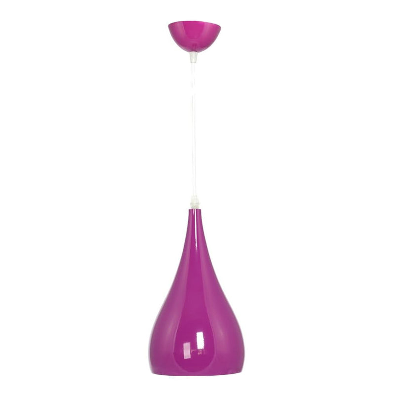 Nordic Wood and Metal 1-Light Pendant Light