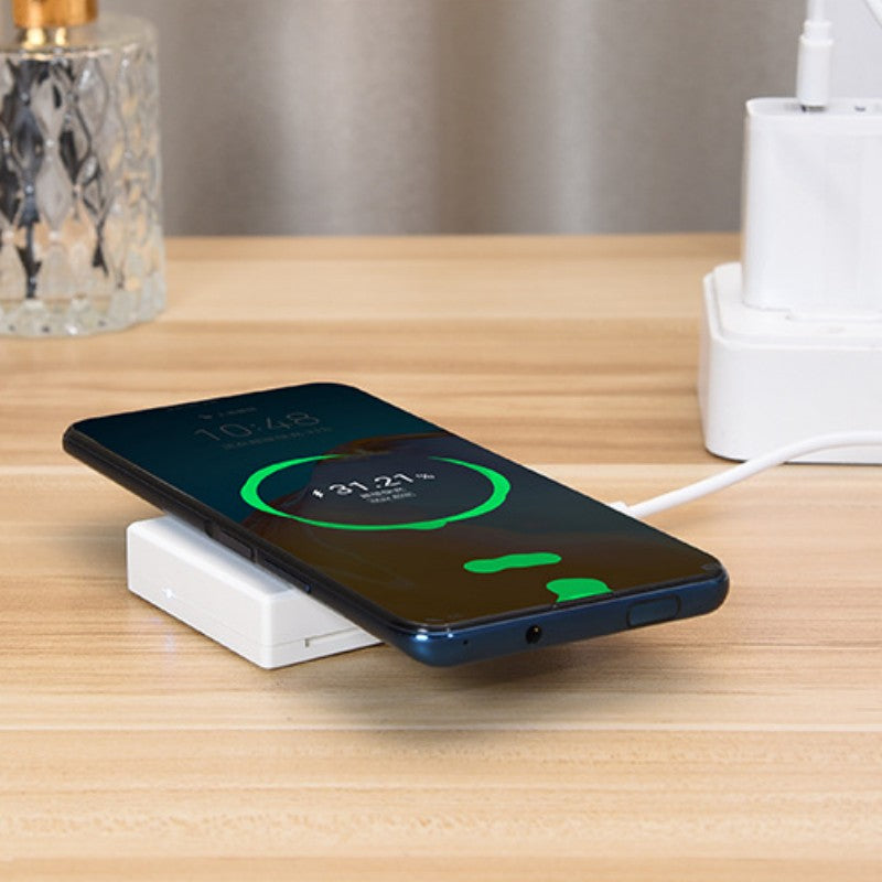 Floating Wireless Charging LED Desk Lamp with Adjustable Brightness