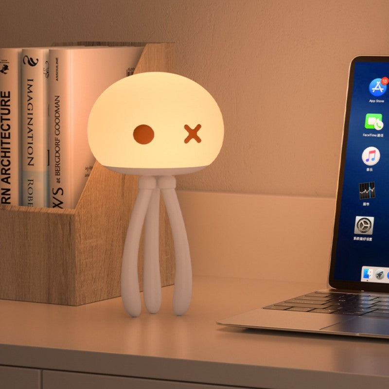 Silicone Tap Sensing Night Light with Adjustable Colors