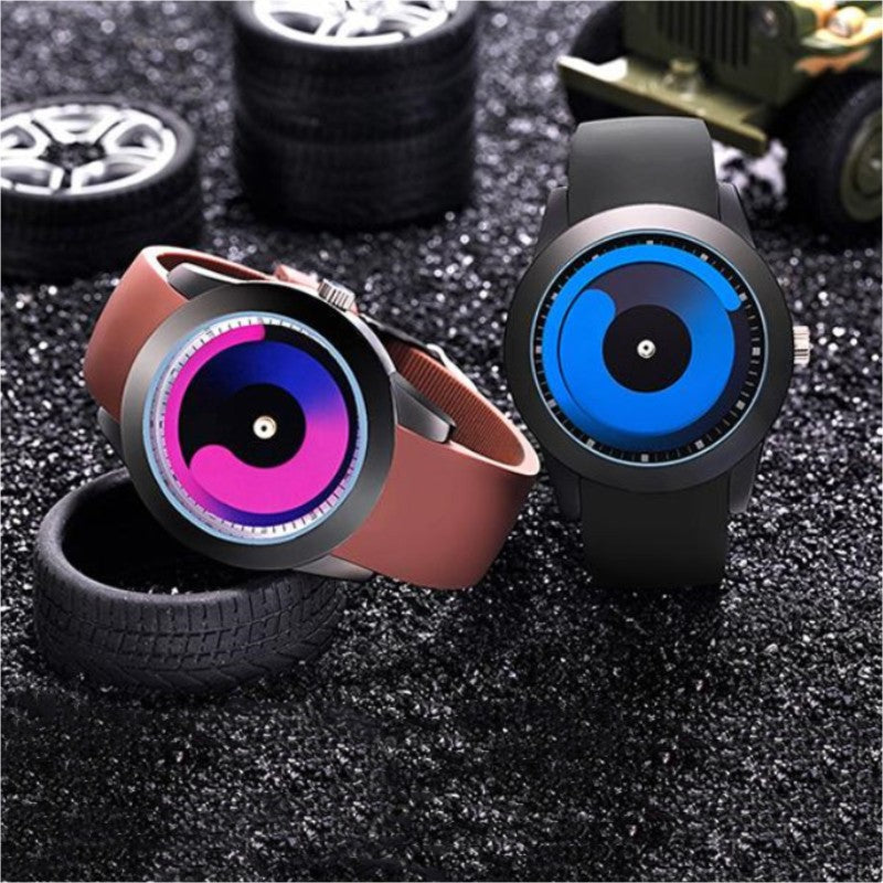 Waterproof Night Light Concept Watch with Adjustable Strap