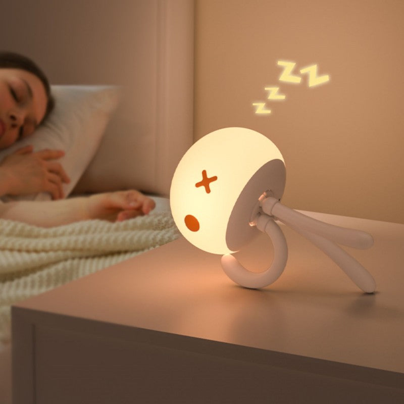 Silicone Tap Sensing Night Light with Adjustable Colors