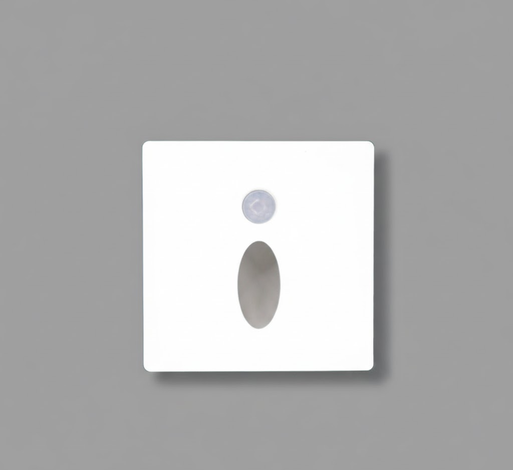 Motion Sensor LED Wall Light for Stairways and Hallways