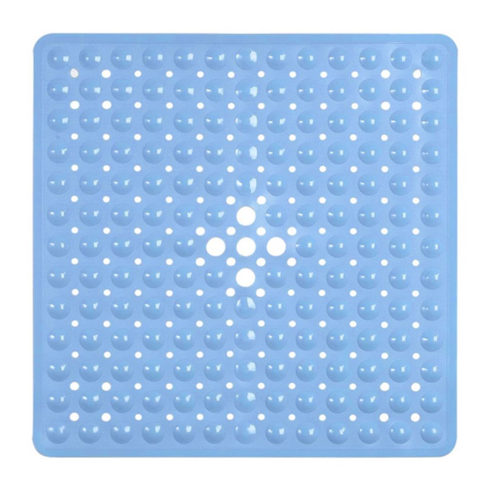 Non-Slip Square Shower Mat with Suction Cups