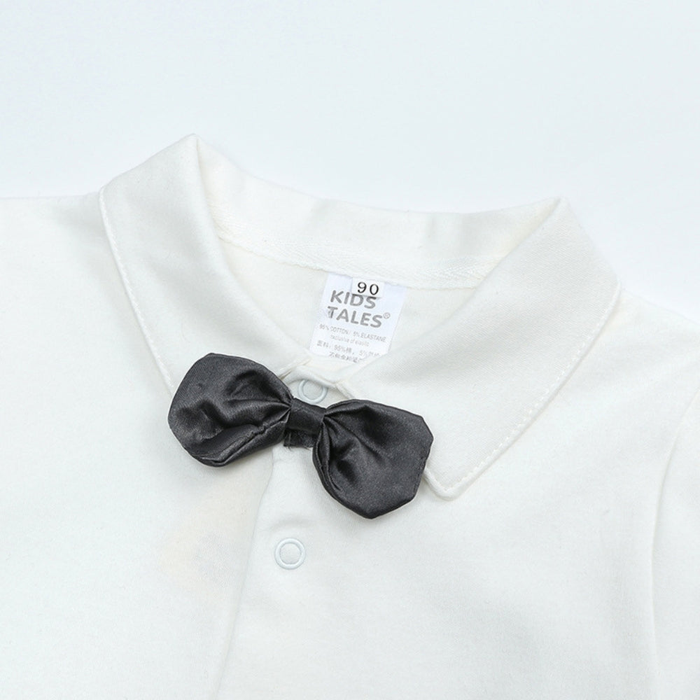 Boys' Formal Clothing Set with Vest and Bow Tie