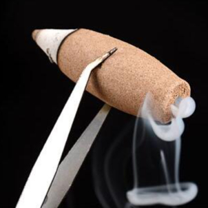 Extra Large Backflow Incense Cones with Agarwood and Sandalwood - 30 Minute Burn Time