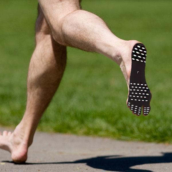 Stick-On Barefoot Slippers for Beach and Pool