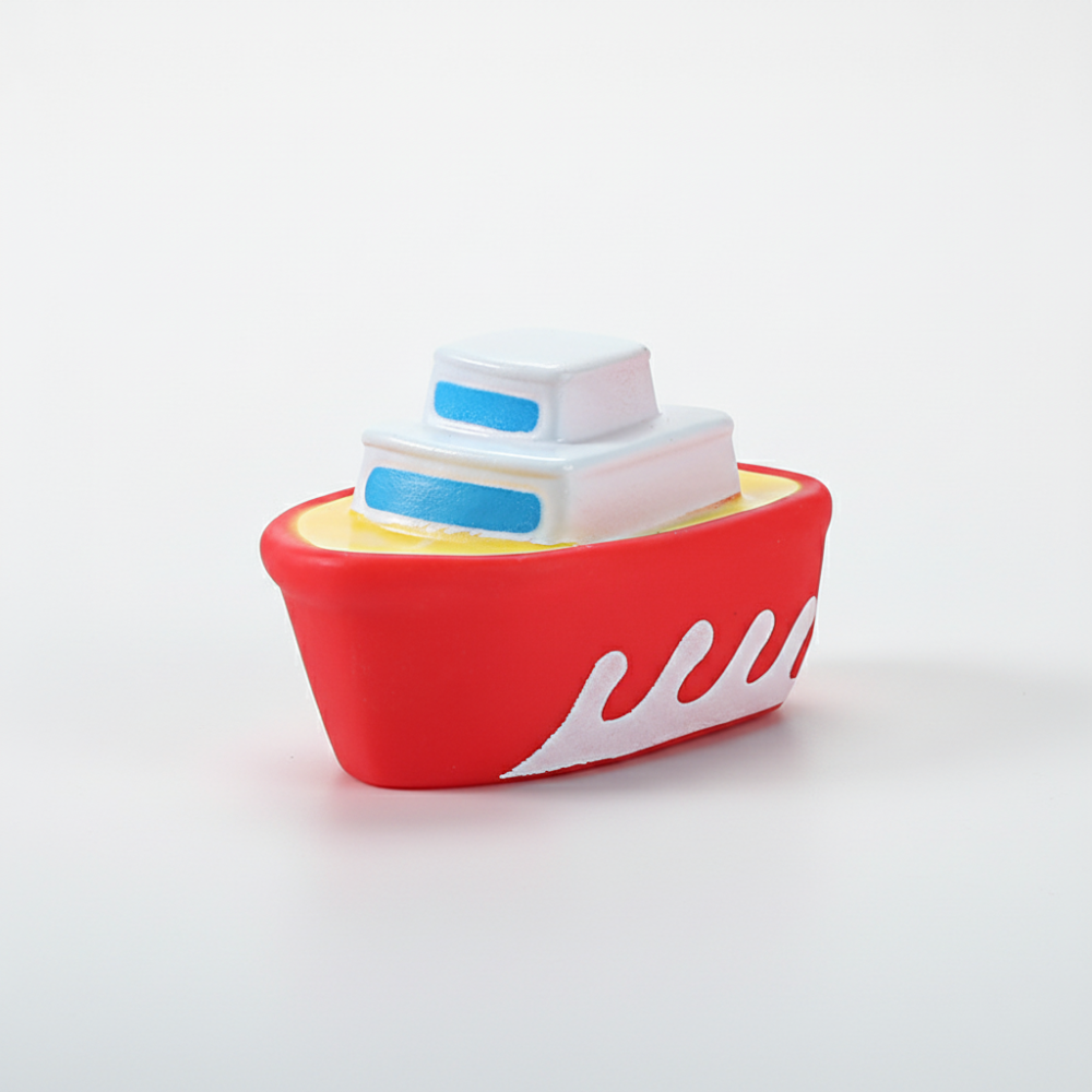 Soft Water-Activated Emergency Vehicle Bath Toys for Kids