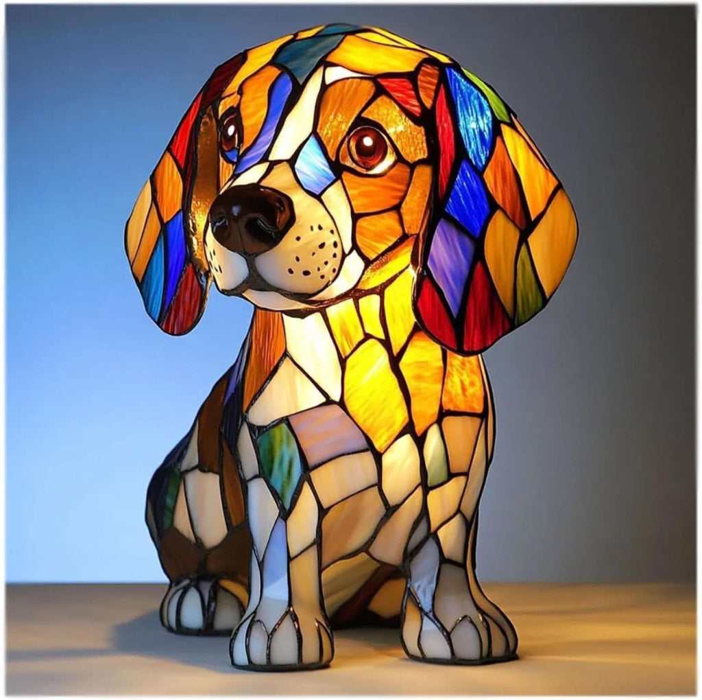 Dog Breed LED Night Light - Artistic USB Lamp