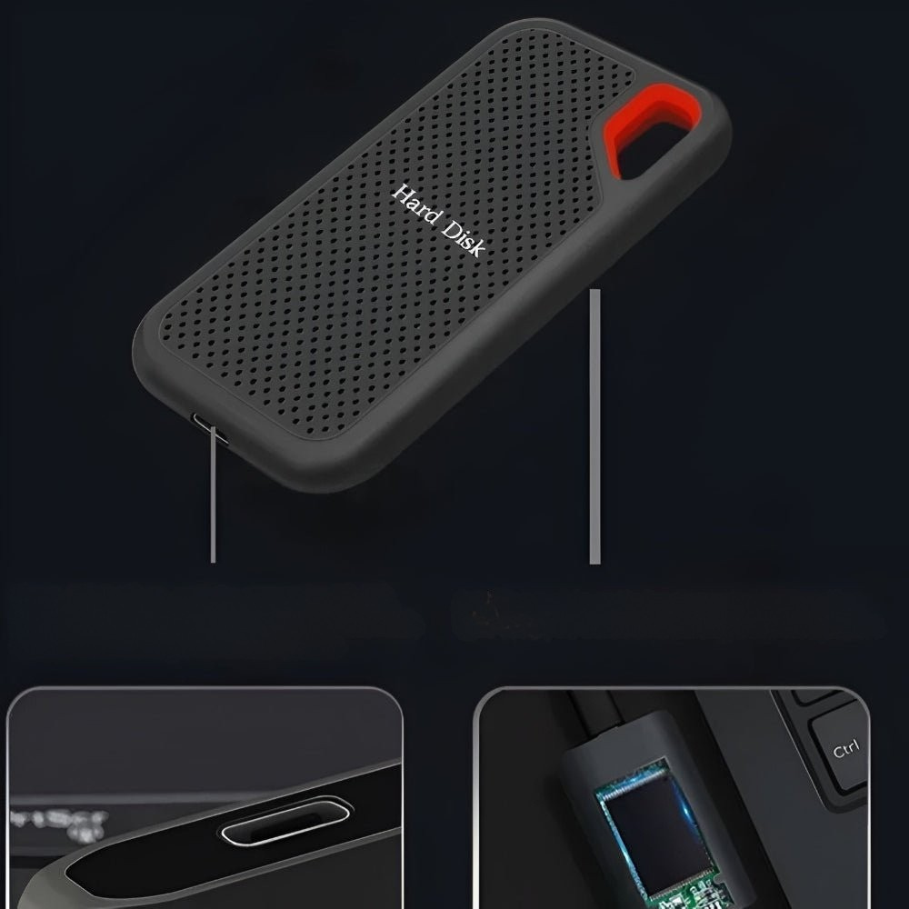 Portable External SSD Drive 500GB to 256TB High-Speed Storage