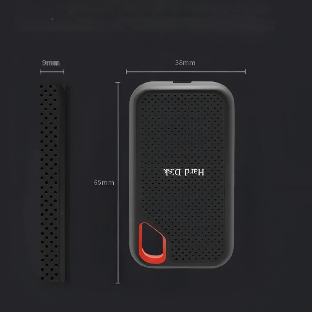 Portable SSD External Hard Drive 512GB-256TB Type C