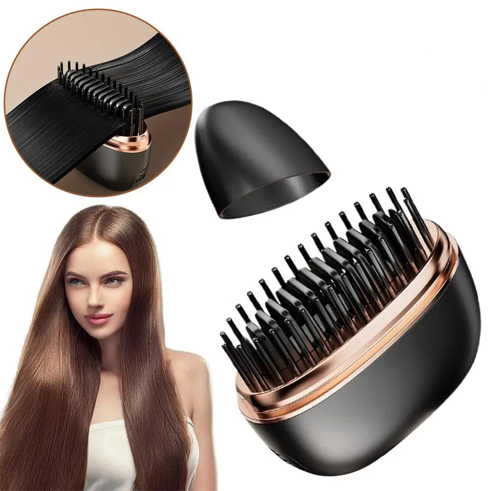 Cordless 2-in-1 Ceramic Hair Straightener and Curler