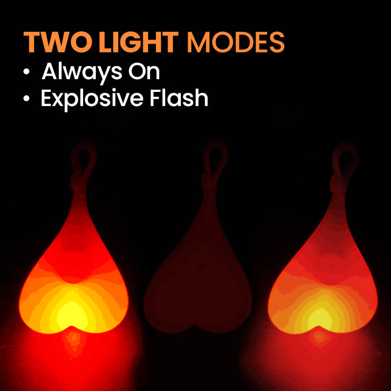 Bicycle Rear Warning Tail Light with Two Modes