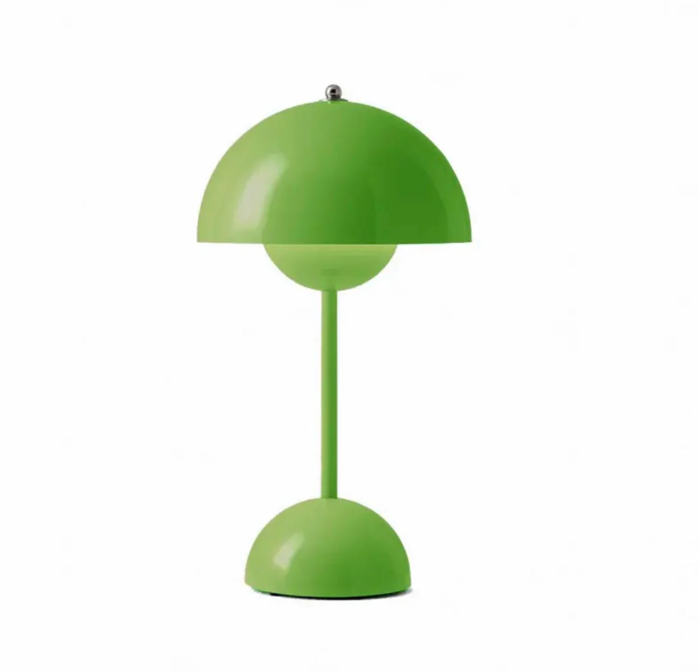 Dimmable Induction Table Lamp with Opal Glass Shade