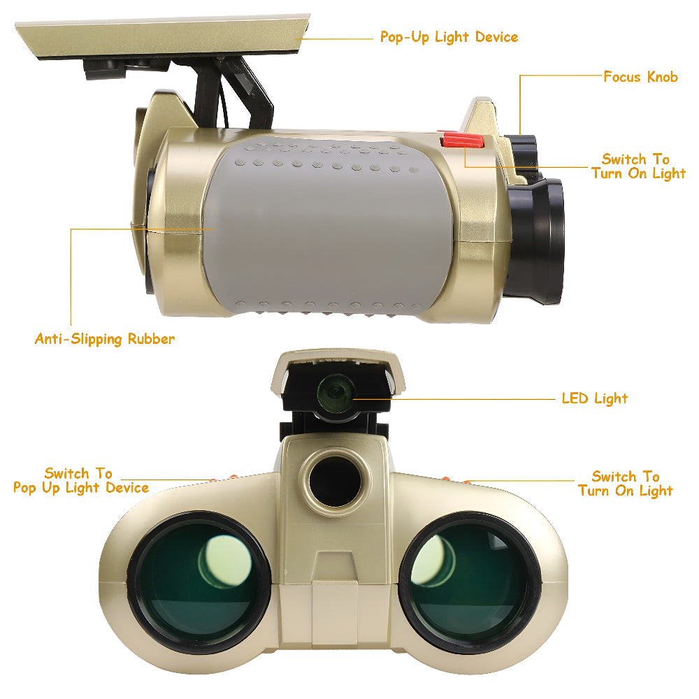 Kids Night Vision Binoculars for Outdoor Exploration