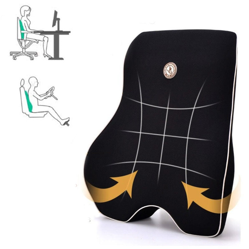 Ergonomic Lumbar Support Cushion for Office and Car