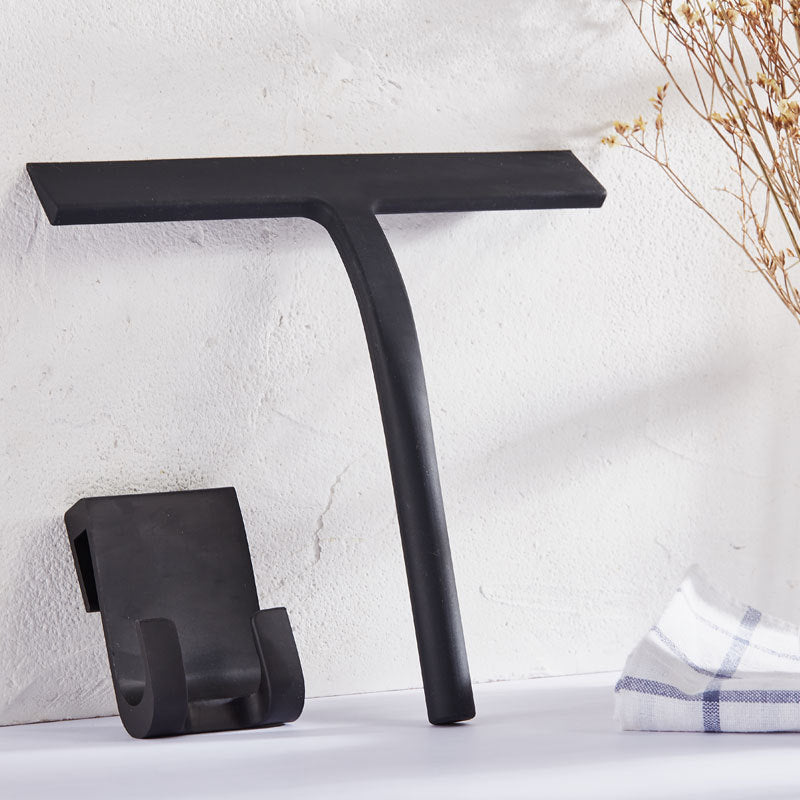 Streak-Free Black Water Squeegee with Ergonomic Handle