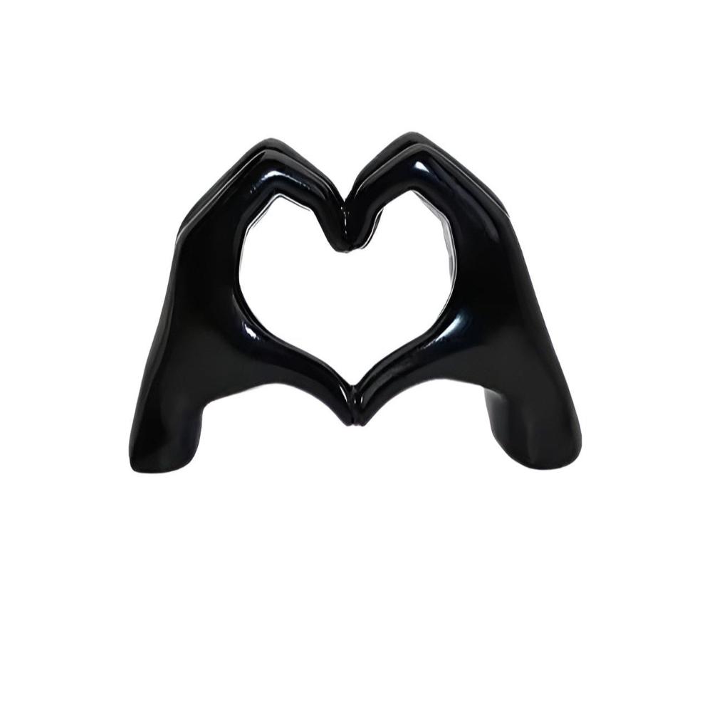 Heart-Shaped Love Hands Wall Art