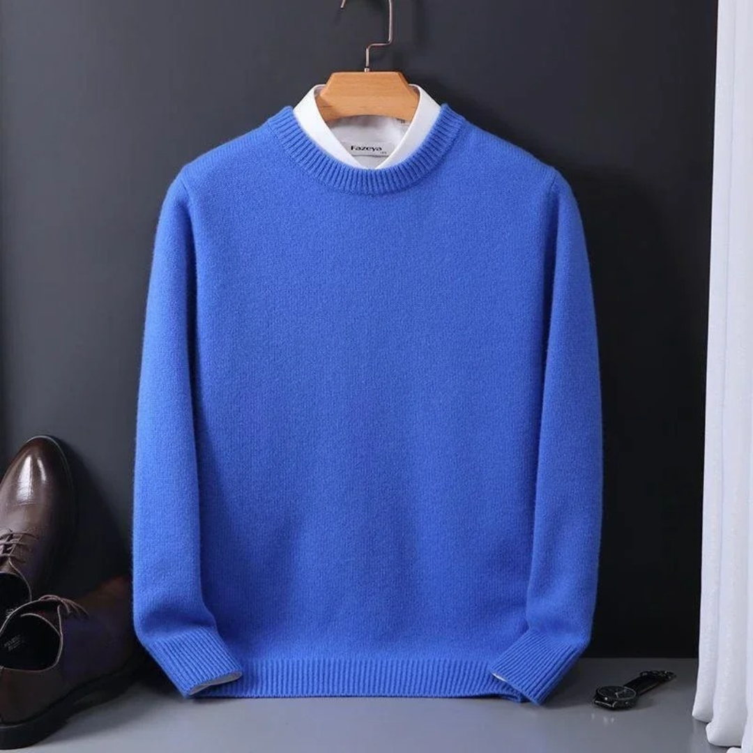Thierry | Round Neck Wool Sweater