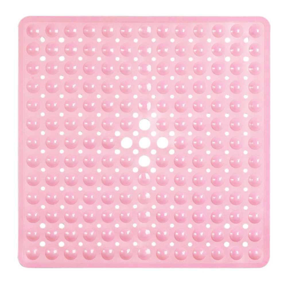 Non-Slip Square Shower Mat with Suction Cups