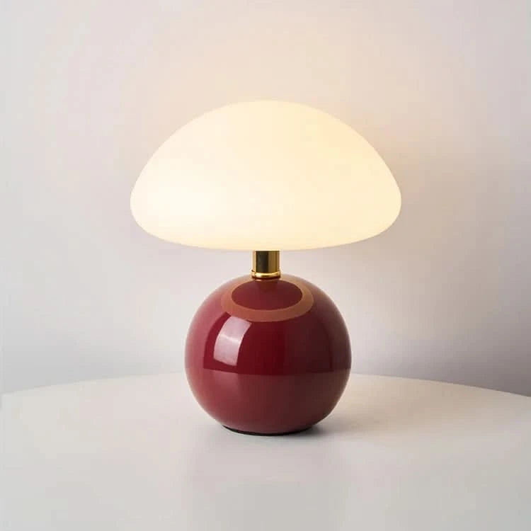Blush Cloud Ceramic LED Table Lamp with Adjustable Color Temperature