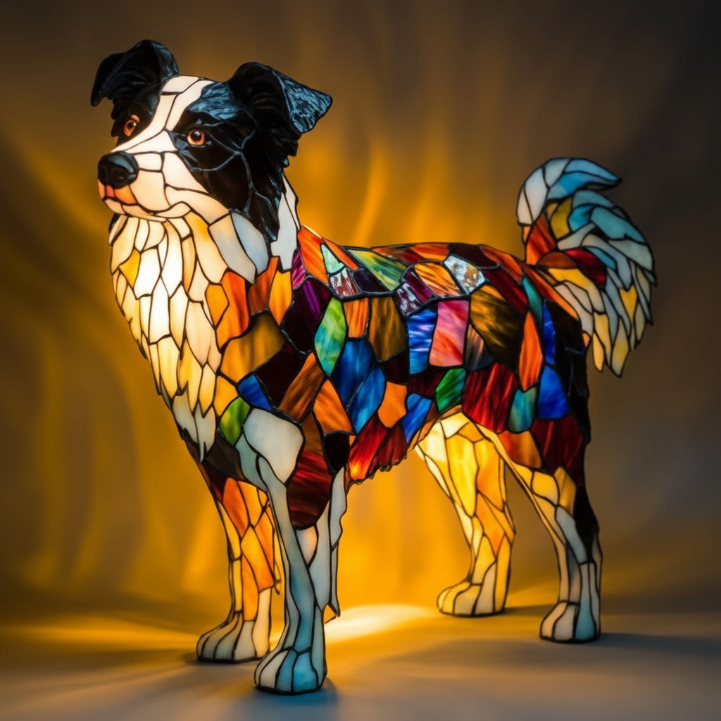Dog Breed LED Night Light - Artistic USB Lamp