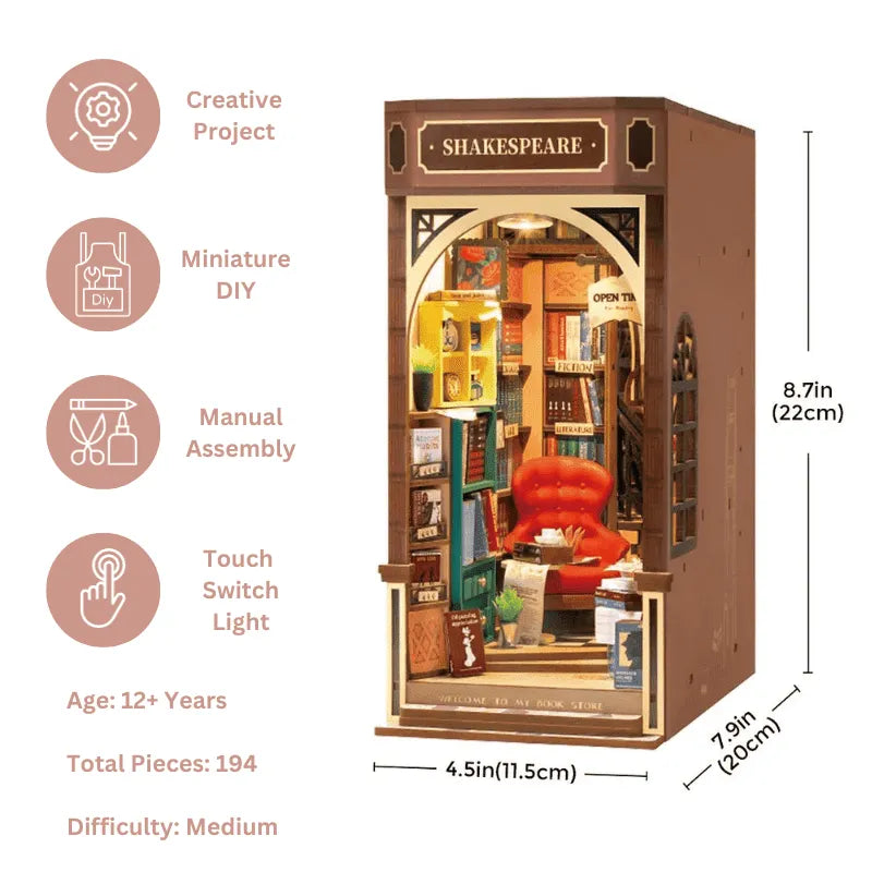 DIY Boutique Bookstore Building Kit