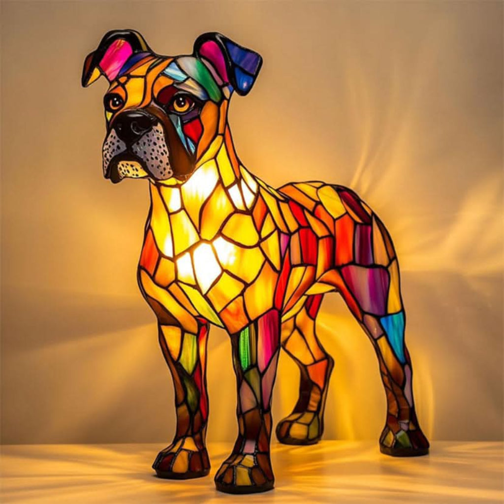 Dog Breed LED Night Light - Artistic USB Lamp