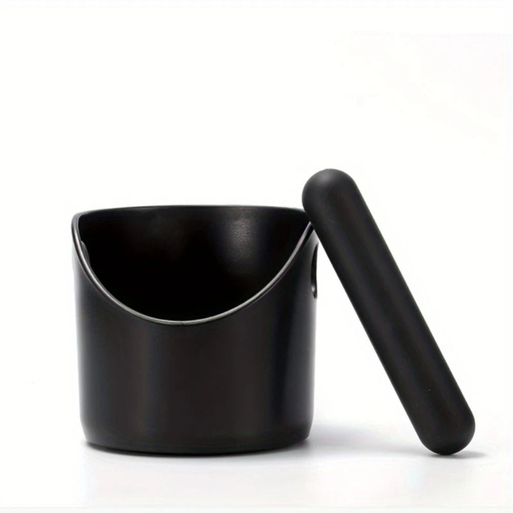 Compact Modern Coffee Knock Box with Non-Slip Base