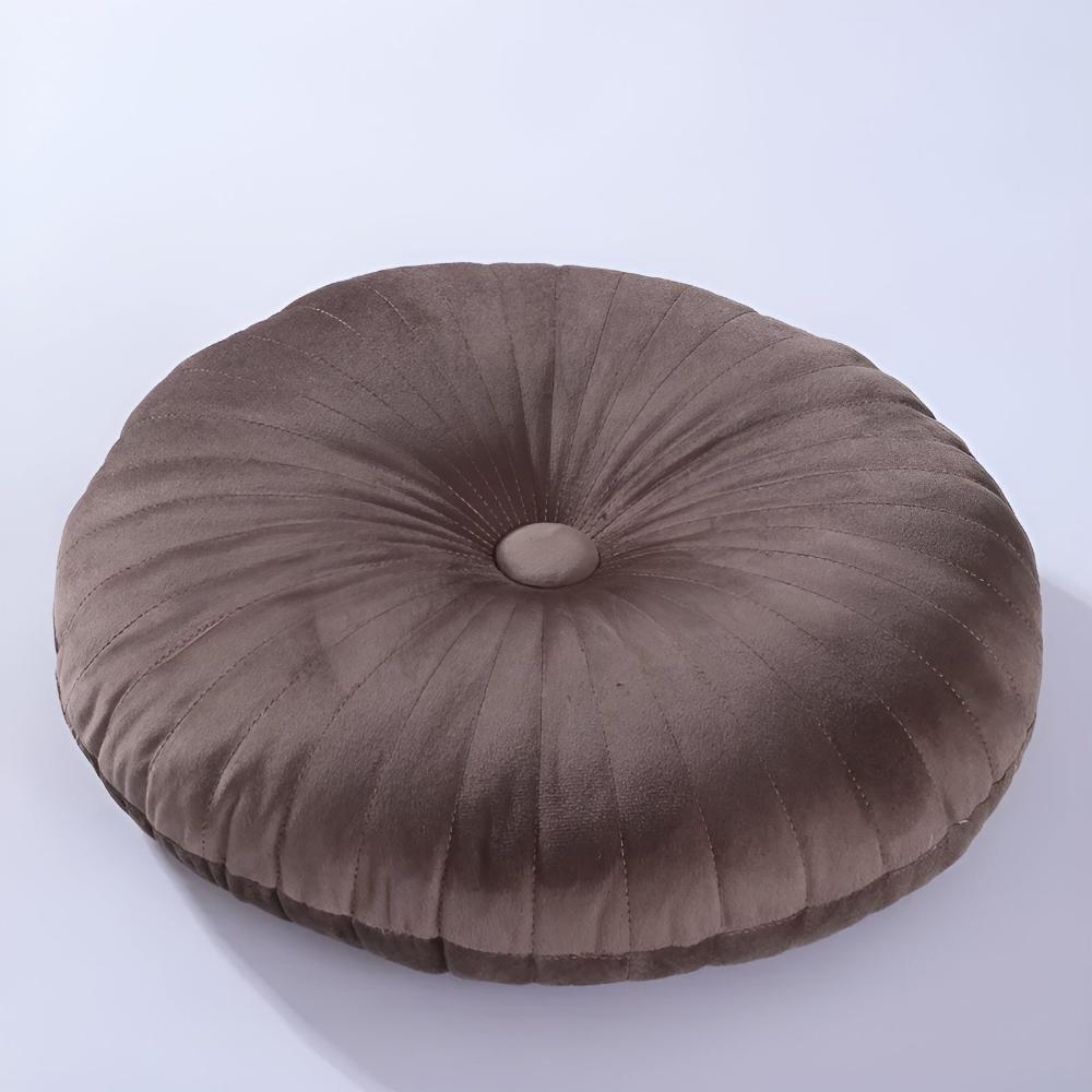 Pumpkin-Shaped Plush Cushion in Vibrant Colors