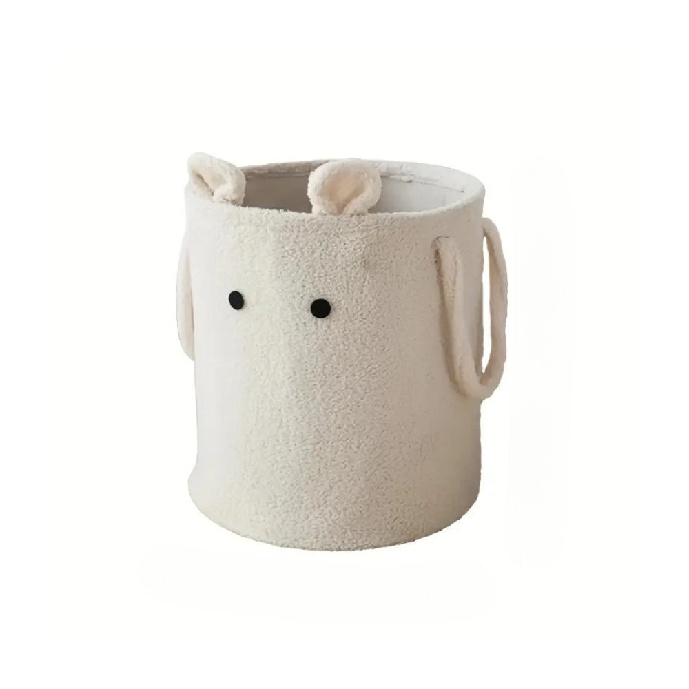 Lamb-Shaped Microfiber Laundry Storage Bin