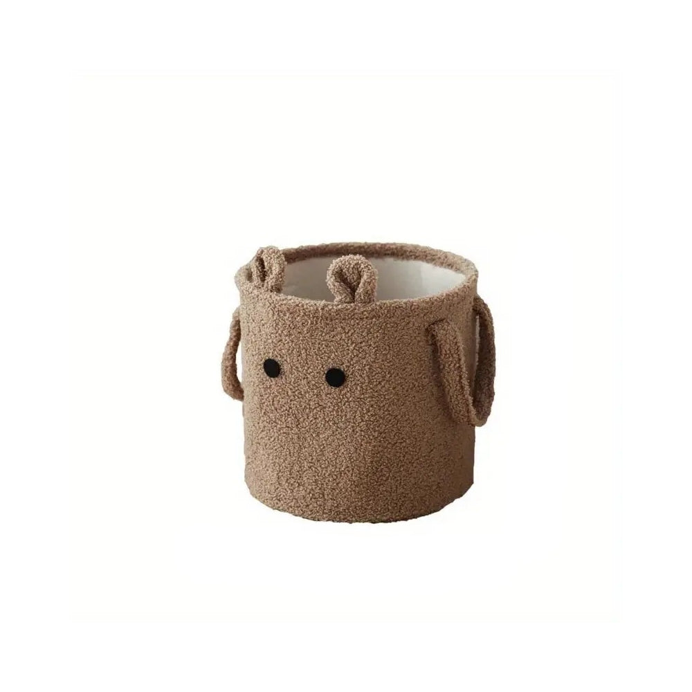 Lamb-Shaped Microfiber Laundry Storage Bin