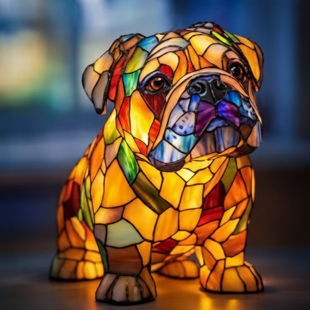 Dog Breed LED Night Light - Artistic USB Lamp