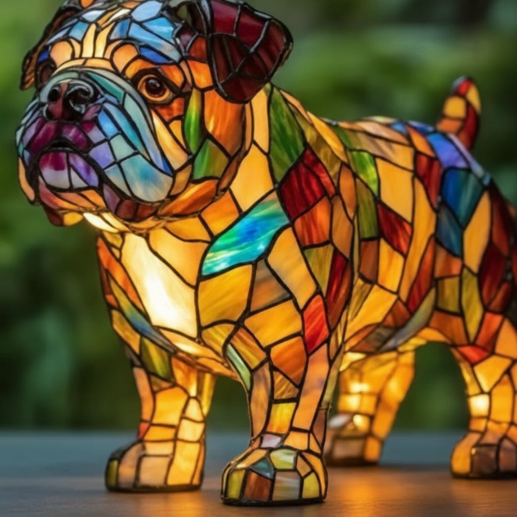 Dog Breed LED Night Light - Artistic USB Lamp