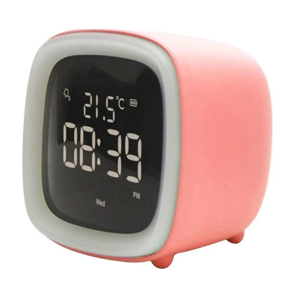 Children's LED Alarm Clock with Gentle Night Light