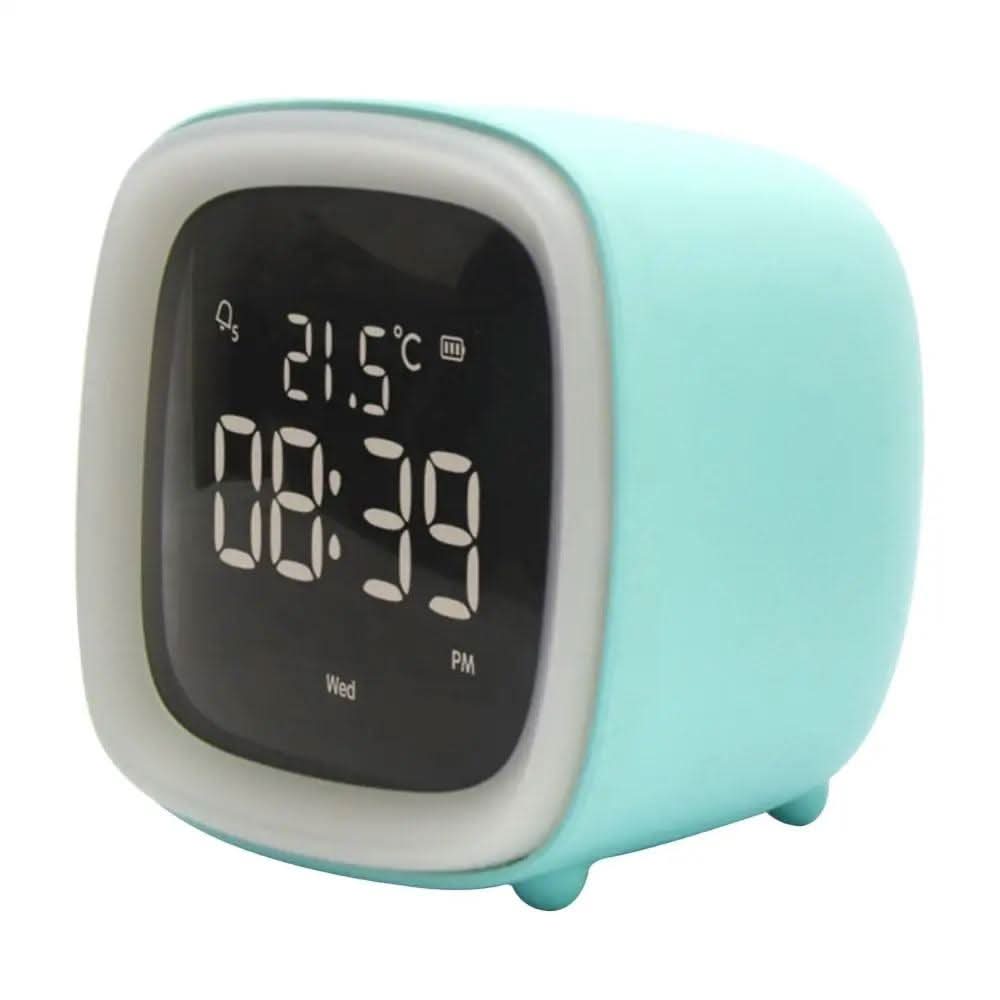 Children's LED Alarm Clock with Gentle Night Light