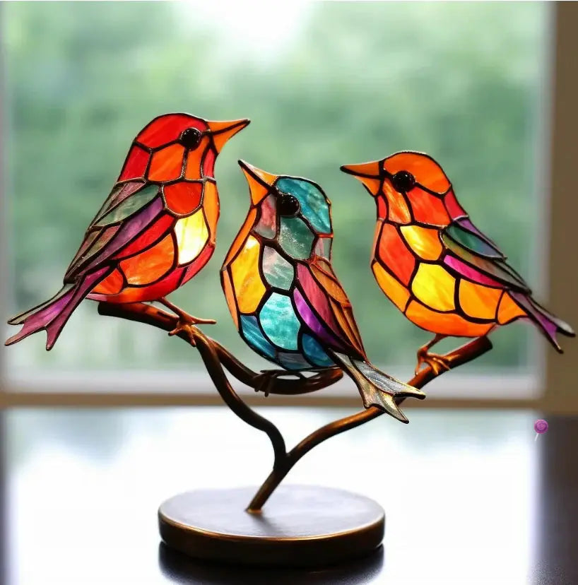 Sun Catcher Window Bird Decoration