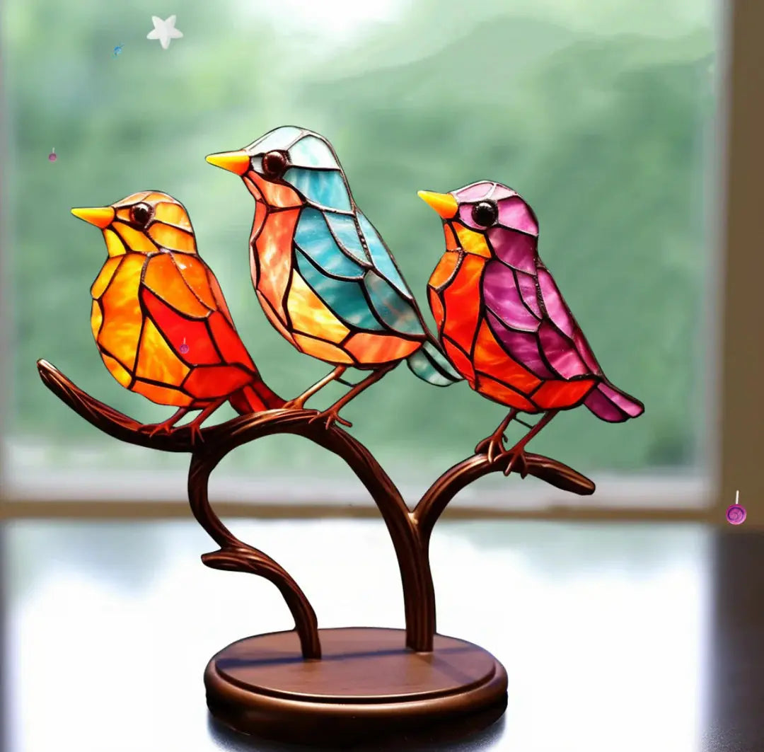 Sun Catcher Window Bird Decoration