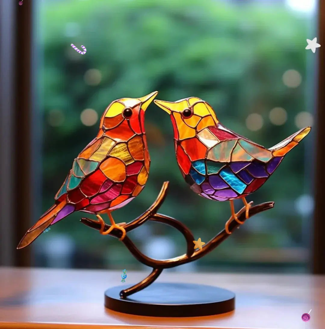 Sun Catcher Window Bird Decoration