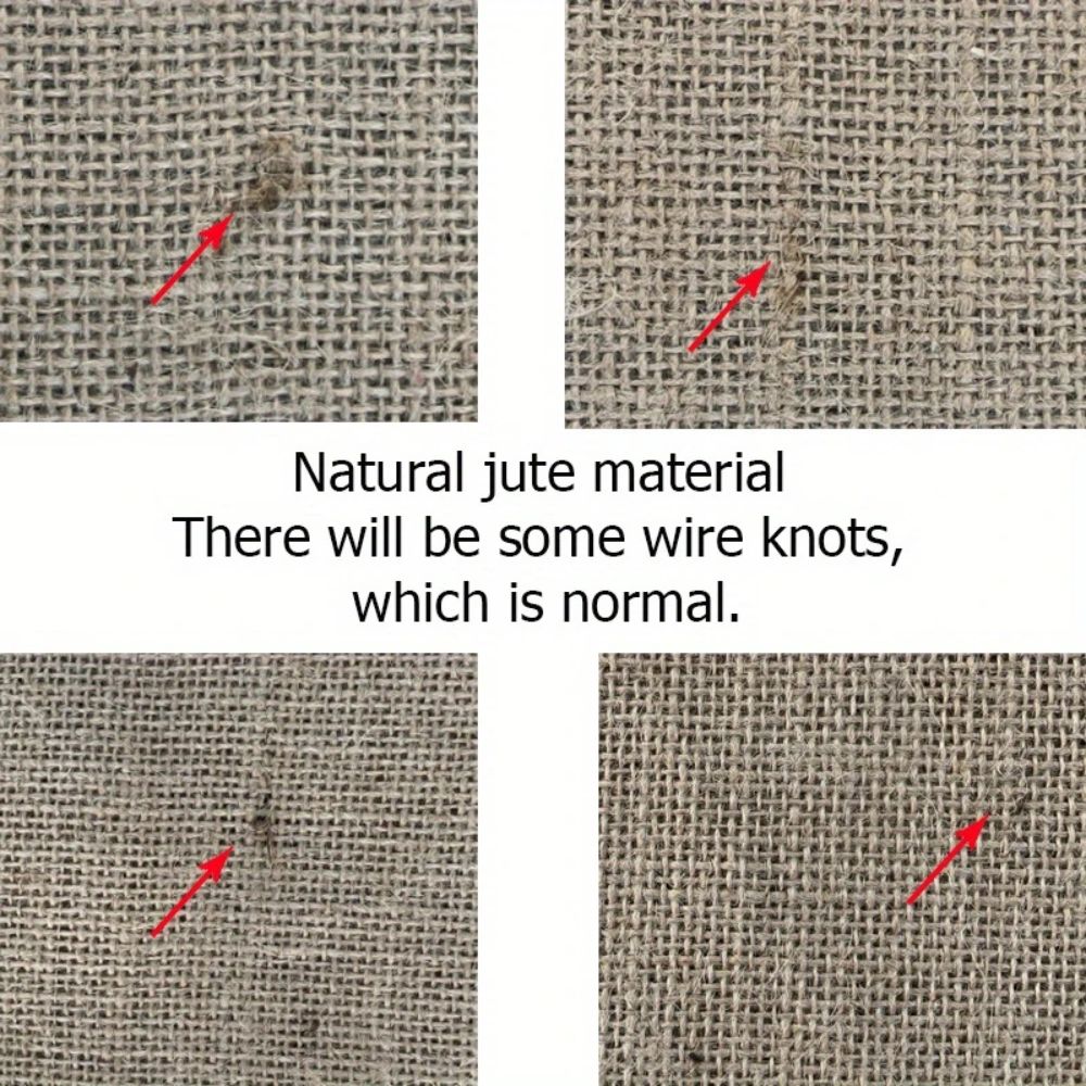 Natural Jute Boho Table Runner