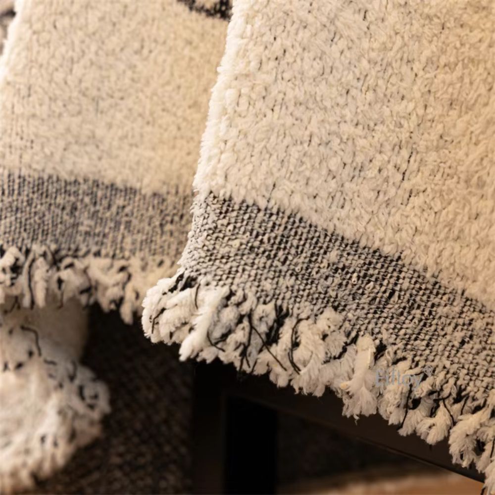 Reversible Butterfly Microfiber Sofa Cover