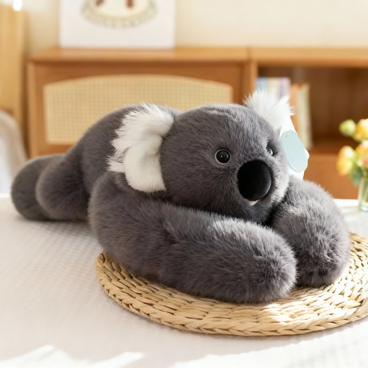 Ultra-Soft Faux Fur Stress-Relieving Cuddle Companion