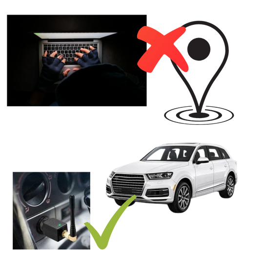 Portable GPS Signal Blocker for Car - 12V Privacy Device