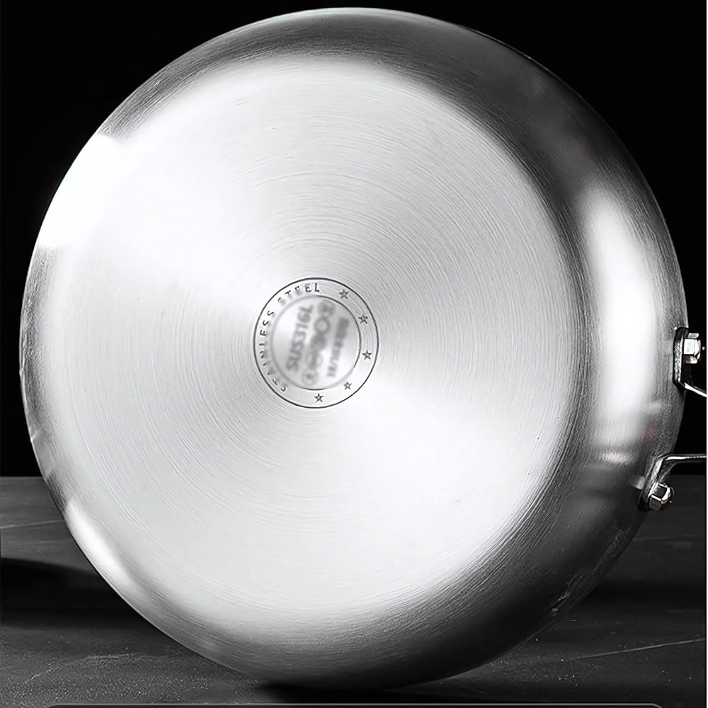 304 Stainless Steel Non-Toxic Titan Frying Pan
