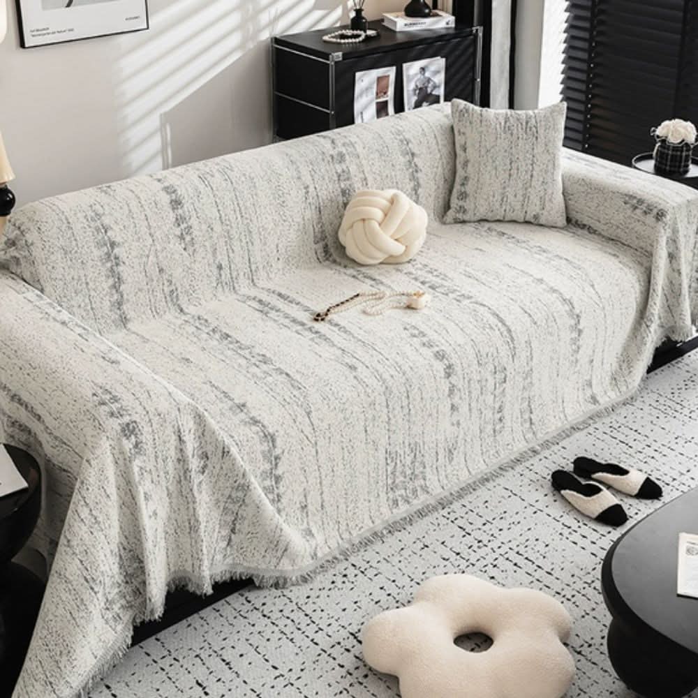 Chenille Sofa Cover - Elegant and Easy Care
