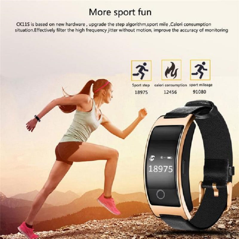 Wrist Blood Pressure Monitor and Heart Rate Watch with OLED Display