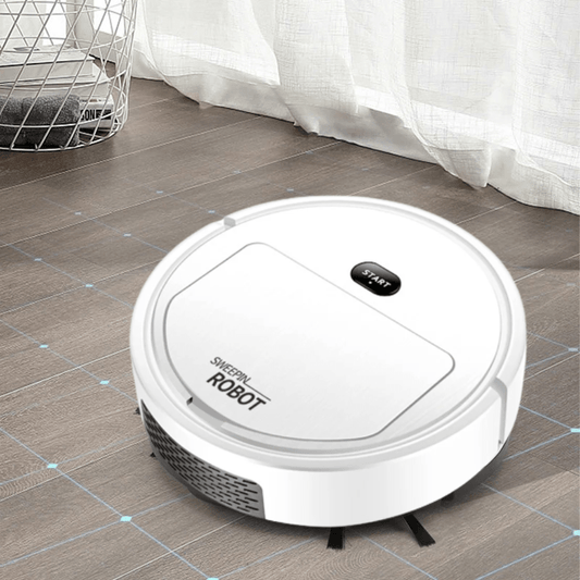 Smart Robot Vacuum with Intelligent Navigation and High-Performance Filtration