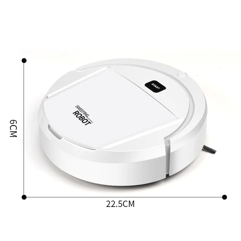 Smart Robot Vacuum with Intelligent Navigation and High-Performance Filtration
