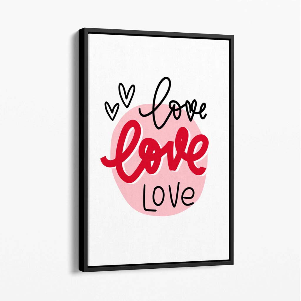 Circle of Love Gallery-Wrapped Canvas Print